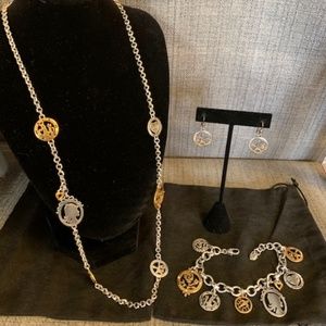 Brighton Travel Dreams Necklace Set